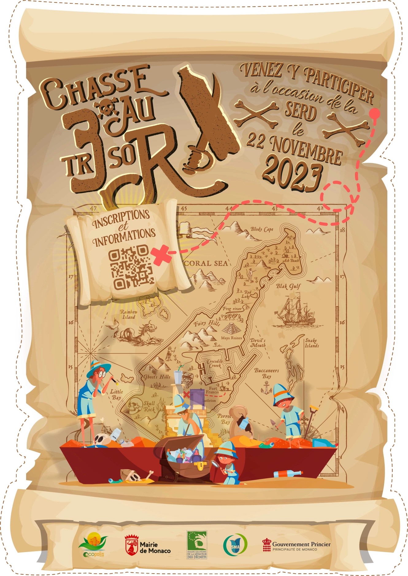 Chasse au trésor SMA