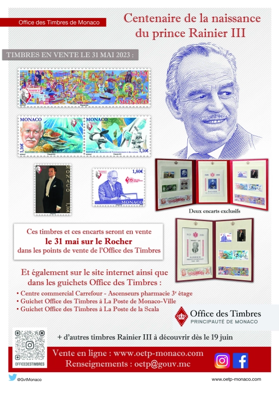 Centenaire de la naissance du Prince Rainier III