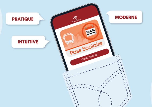 L’abonnement scolaire en 3 clics avec Monapass !